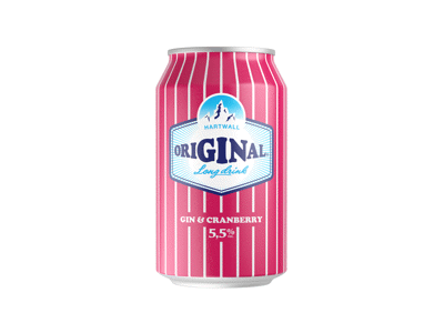 Alkoholinis kokteilis HARTWALL CRANBERRIES, 330 ml