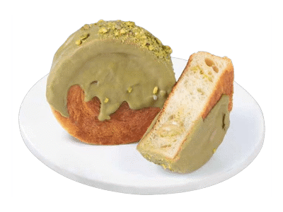 Sviestinė NIUJORKO bandelė su pistacijų įdaru, 125 g