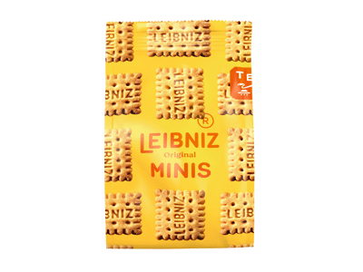 Sviestiniai sausainiai LEIBNIZ MINIS, 100 g