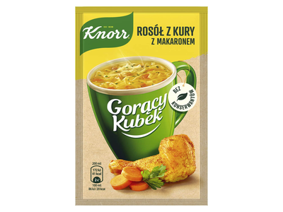 Vištienos sriuba KNORR CUP-A-SOUP su makaronais, 12 g