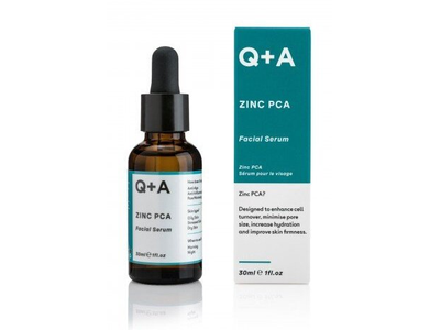 Veido serumas Q+A Zinc PCA, 30 ml