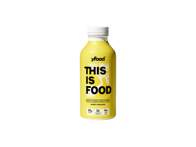 Yfood bananų skonio pieno gėrimas, 500 ml