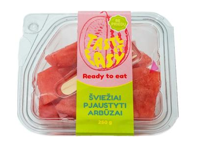 Šviežiai pjaustyti arbūzai, 250 g