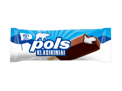 Klasikiniai grietininiai ledai POLS, 75 g