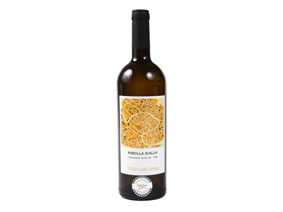 Saus. bal. vynas GIALLA VENEZ. 12,5 %, 0,75 l