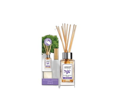 Oro gaiviklis-kvapnios lazdelės Areon Home 85ml Pačiulis/levanda