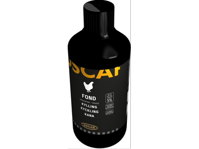 Vištienos sultinio koncentratas Fond OSCAR, 1000 ml