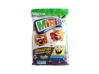 Pusryčių dribsniai NESTLE, Cini Minis, su cinamonu, 250 g