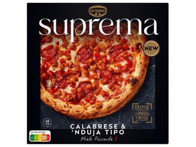 Šaldyta pica SUPREMA Calabrese Nduja, 520g
