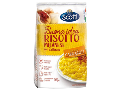 Milanietiško stiliaus rizoto ruošinys SCOTTI RISOTTO, 210 g