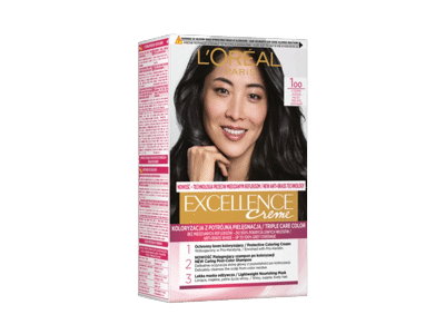Plaukų dažai L'OREAL EXCELLENCE CREME, Nr. 100, 1 vnt.