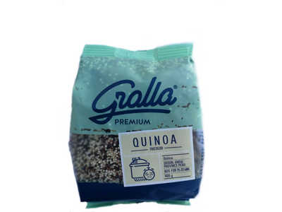 Bolivinė balanda GRALLA, trijų spalvų, 400 g