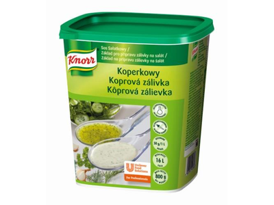 Užpilas salotoms KNORR, krapų skonio, 0,8 kg