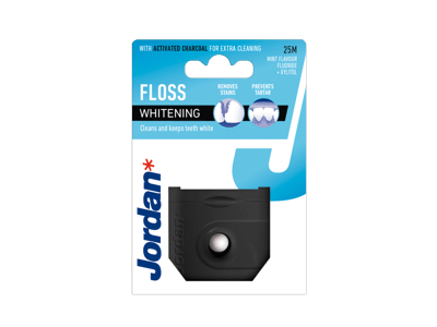 Dantų siūlas JORDAN WHITENING, 1 vnt.