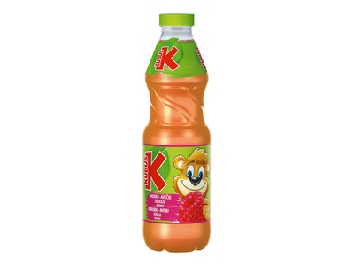 Nektaras, KUBUŠ, aviečių, mangų, obuolių skonio, 0,85l, PET