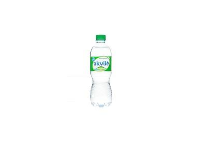 Natūralus mineralinis vanduo AKVILĖ, lengvai gazuotas, 0,5 l, PET D