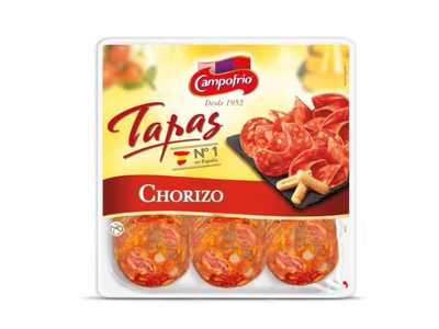 Vytinta dešra CAMPOFRIO, Chorizo, pjaustyta, I r., 300g