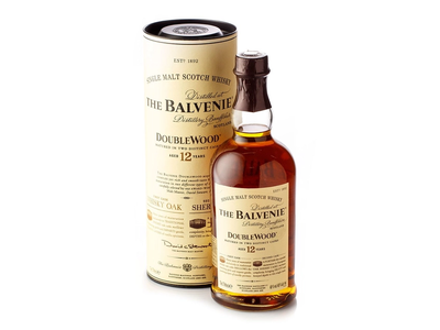 Viskis su dėžutė BALVENIE DOUBLEWOOD 12 YO (40%), 0,7 l