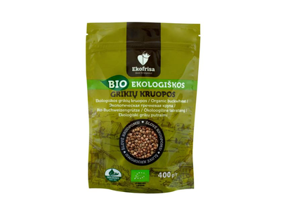 Ekologiškos grikių kruopos EKOFRISA, 400 g, LT-EKO-001