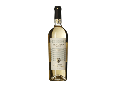 Baltasis pusiau sausas vynas COLLEONE VERDECA PUGLIA, 750 ml