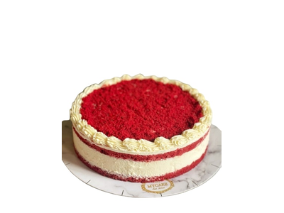 Šaldytas tortas Red Velvet, su šokolado įdaru, pjaustytas (16x140g) 2,2 kg