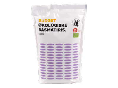 Ekologiški BASMATI ryžiai BUDGET, 1 kg