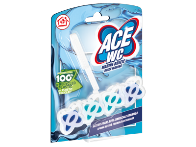 WC tualeto gaiviklis-valiklis ACE, Marine breeze, 48 g