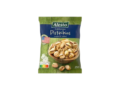 ALESTO Kepintos ir sūdytos pistacijos