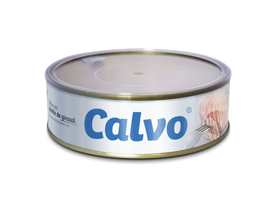 Tunas saulėgrąžų aliejuje CALVO, 500 g