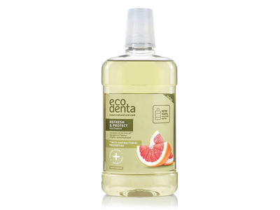 Gaivus ir apsaugantis burnos skalavimo skystis ECODENTA, 500 ml