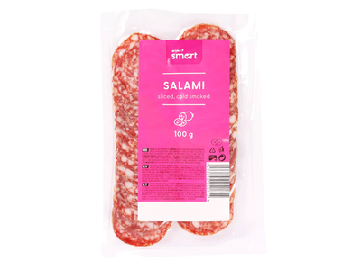 Šaltai rūkytas saliamis RIMI SMART, 100 g