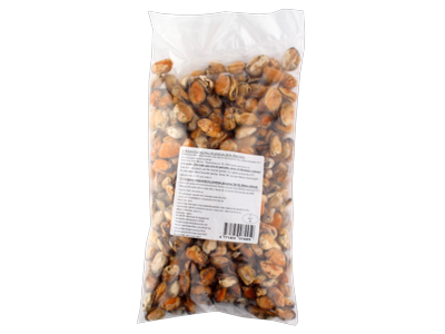 Midijų mėsa 300/500, 10% glazūra, 1 kg
