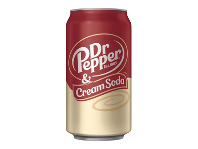 Gaiv. gėrimas DR. PEPPER CREAM SODA, 355 ml