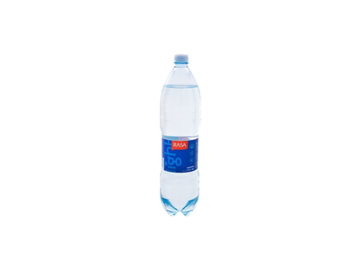 Gazuotas natūralus mineralinis vanduo RASA LIGHT, 1.5 l