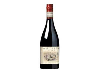 Raud.sausas vynas ANCIEN TEMPS MERLOT, 0,75l