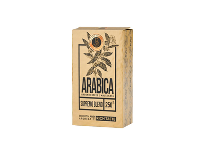 Supremo Blend 100% Arabica Malta kava 250 g