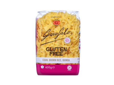 Makaronai GAROFALO, Farfalle, kaspinėliai, be glitimo, 400 g