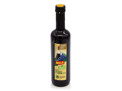 Ekologiškas balzaminis actas BILLA BIO ACETO BALSAMICO DI MODENA, 6% rūgš., 500 ml