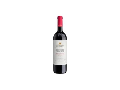 Raudonasis sausas vynas ZONIN Classic Primitivo Puglia DOC 13,5%, 0,75 l