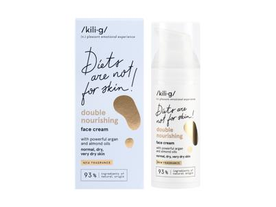 KILIG NOURISHING veido kremas su dvigubu maitinimo efektu 50ml 