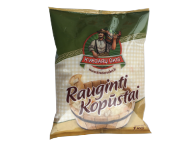 Kopūstai KVEDARŲ ŪKIS rauginti, vakuume, 1 kg