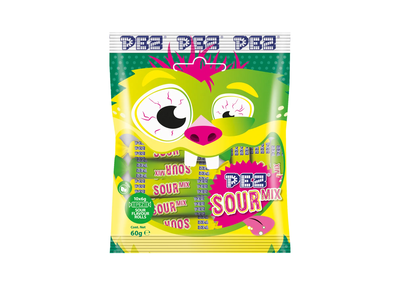 Rūgštūs saldainiai WOOGIE MONSTER, 60 g