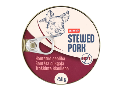 Troškinta kiauliena RIMI, 250g