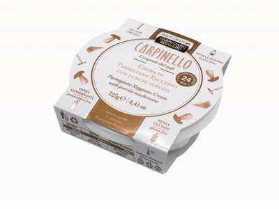 Tepamas parmigiano reggiano sūris CARPINELLO, su baravykais, PDO, 125 g