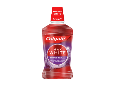 Burnos skalavimo skystis COLGATE MAX WHITE PURPLE REVEAL, 500 ml