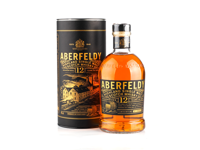 Škotiškas viskis ABERFELDY Single Malt 12 Years, 40%, 0,7 l
