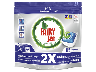 Indaplovių kapsulės Fairy, 115 vnt.