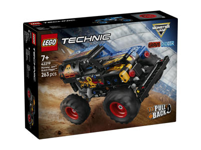 LEGO konstruktorius Monster Jam™ Grave Digger™ „Ugnis ir ledas“ 42219