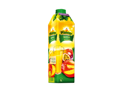 Mangų ir pasiflorų nektaras, 1 L