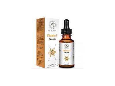 Vitamino C serumas veidui ir kaklui AROMATIKA, 30 ml